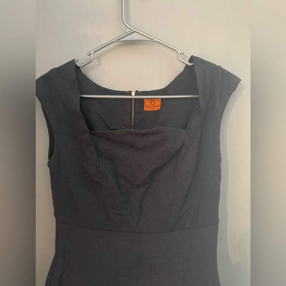 Gray midi sheath dress size 6 - Picture 2 of 4